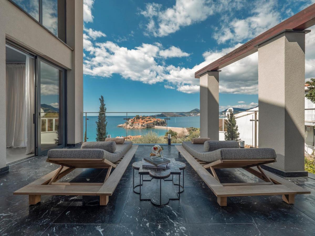 Villa Geba Boutique Hotel Sveti Stefan Kültér fotó