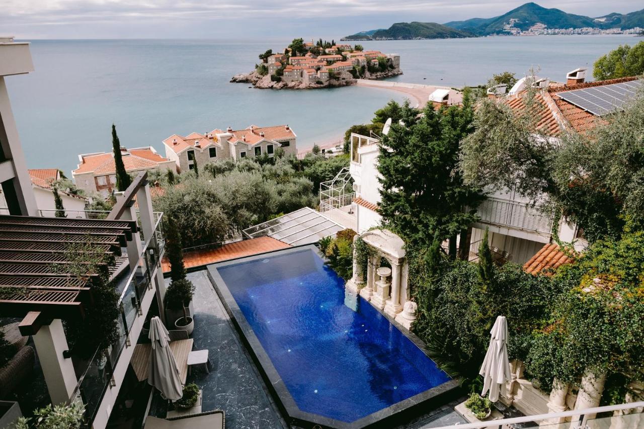 Villa Geba Boutique Hotel Sveti Stefan Kültér fotó