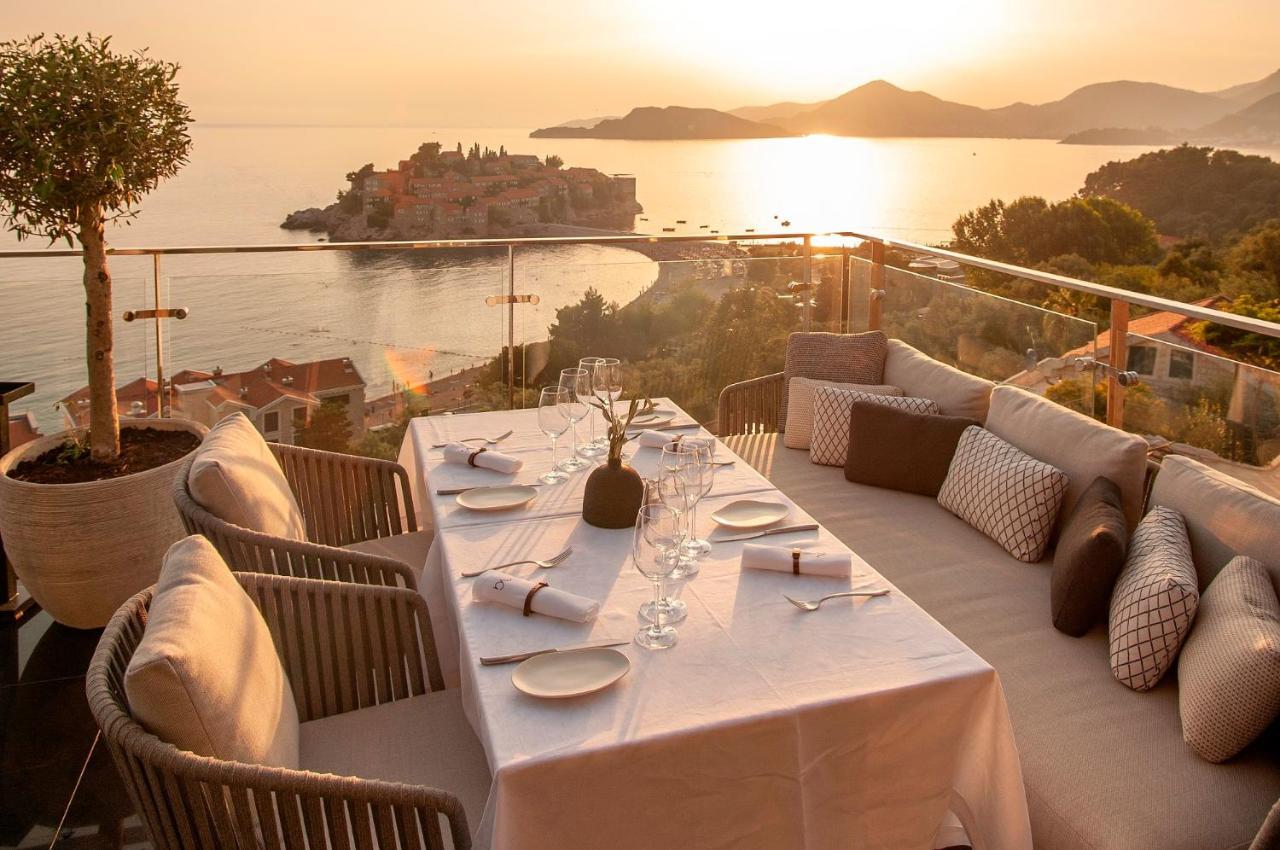 Villa Geba Boutique Hotel Sveti Stefan Kültér fotó