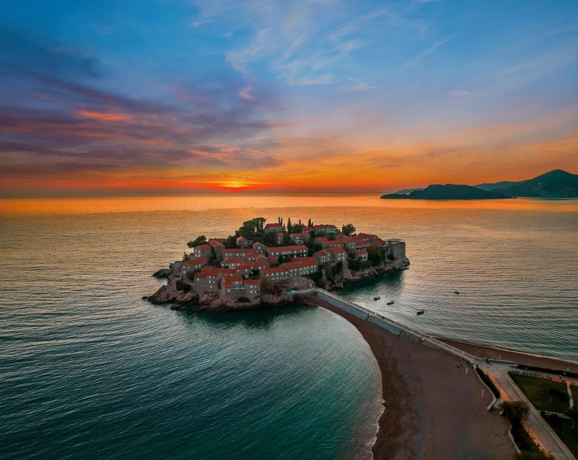 Villa Geba Boutique Hotel Sveti Stefan Kültér fotó