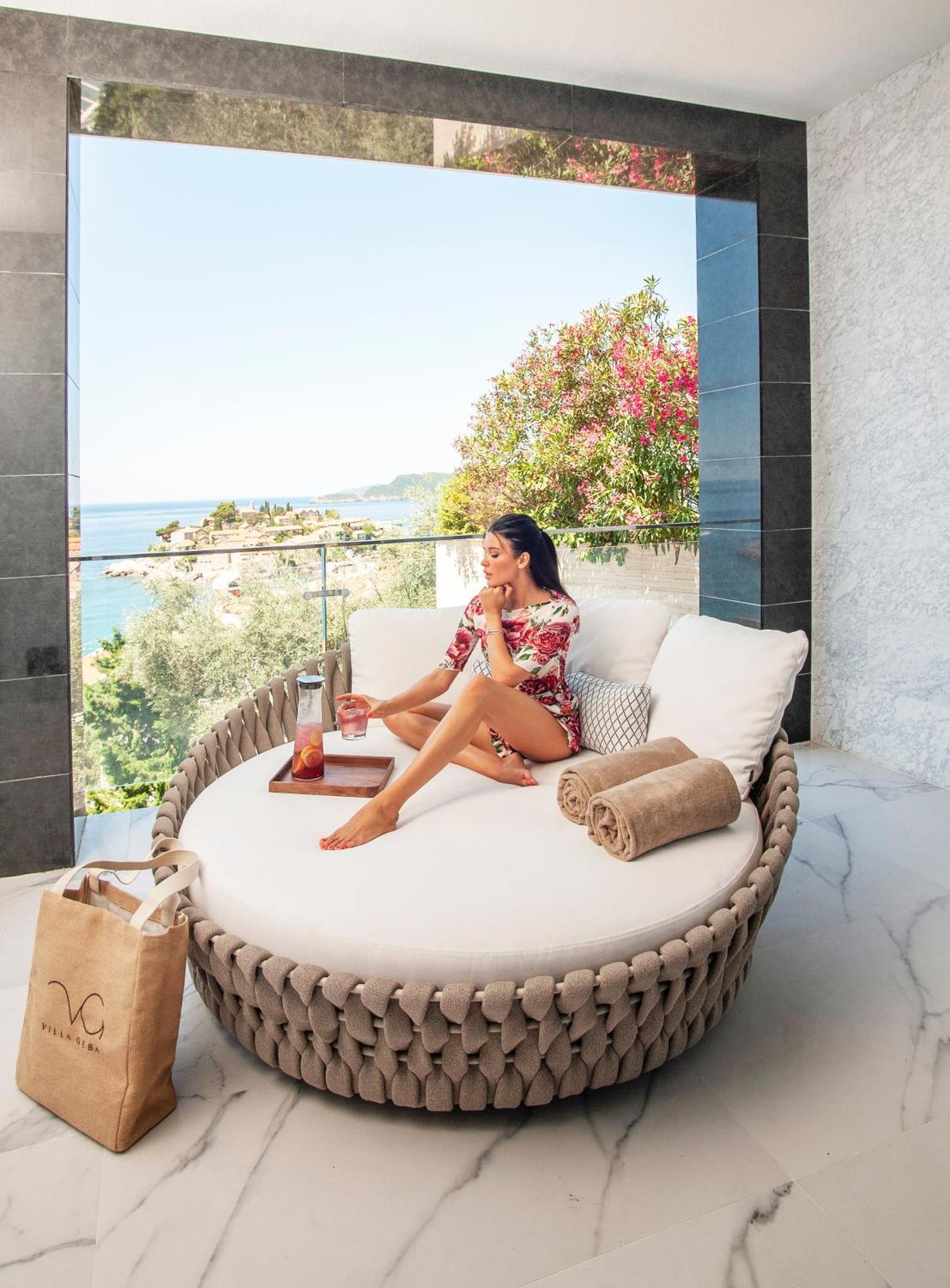 Villa Geba Boutique Hotel Sveti Stefan Kültér fotó