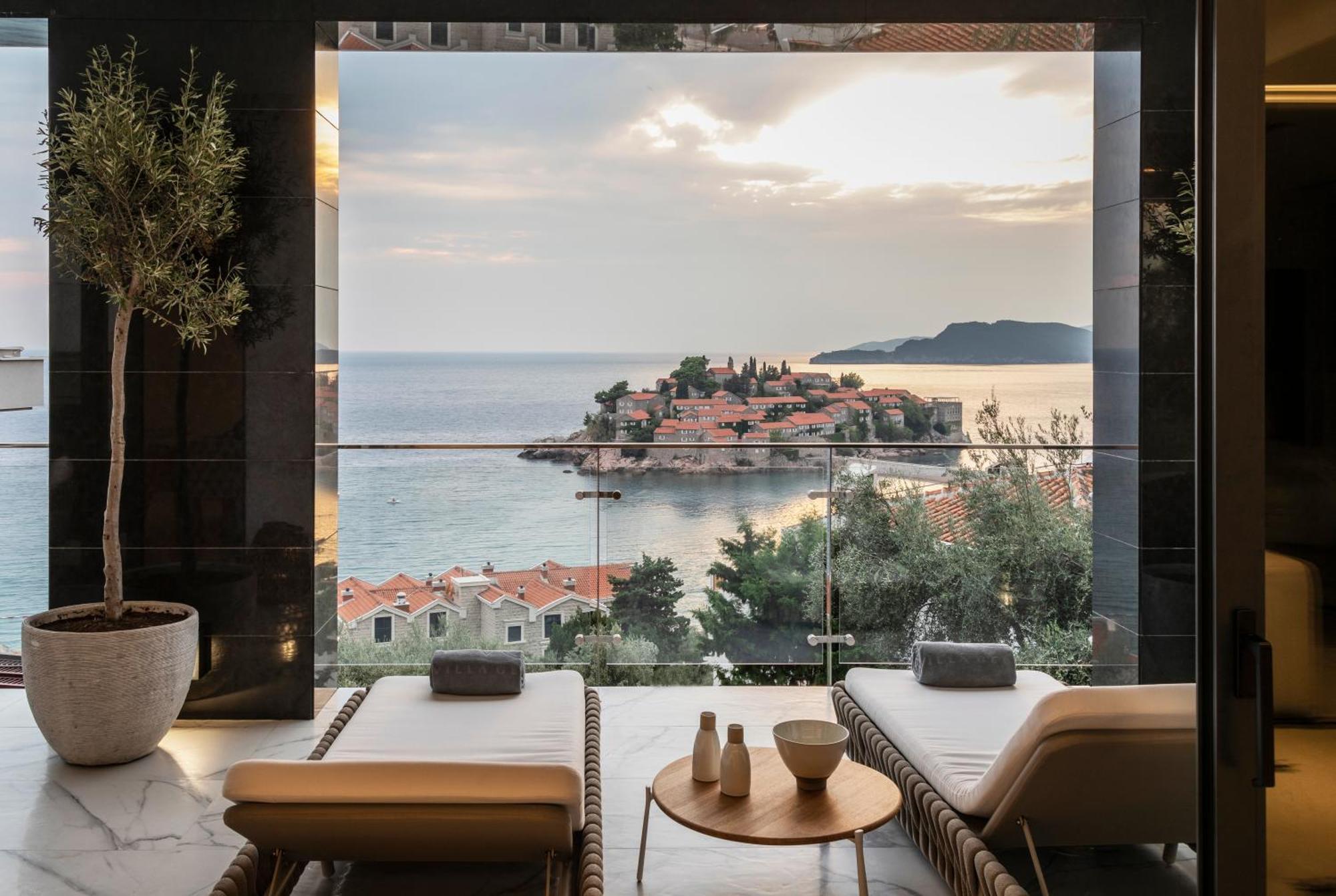 Villa Geba Boutique Hotel Sveti Stefan Kültér fotó