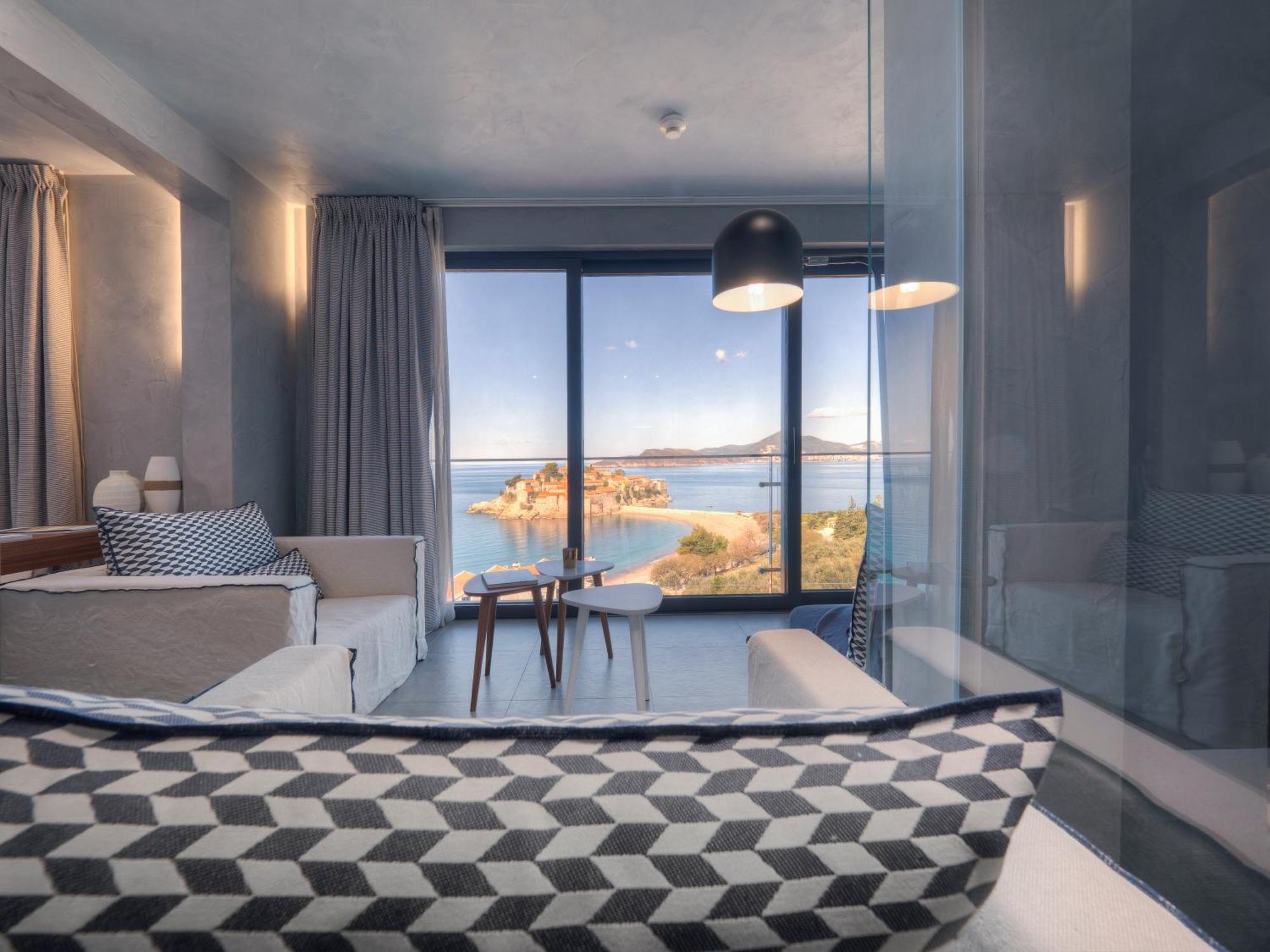 Villa Geba Boutique Hotel Sveti Stefan Szoba fotó