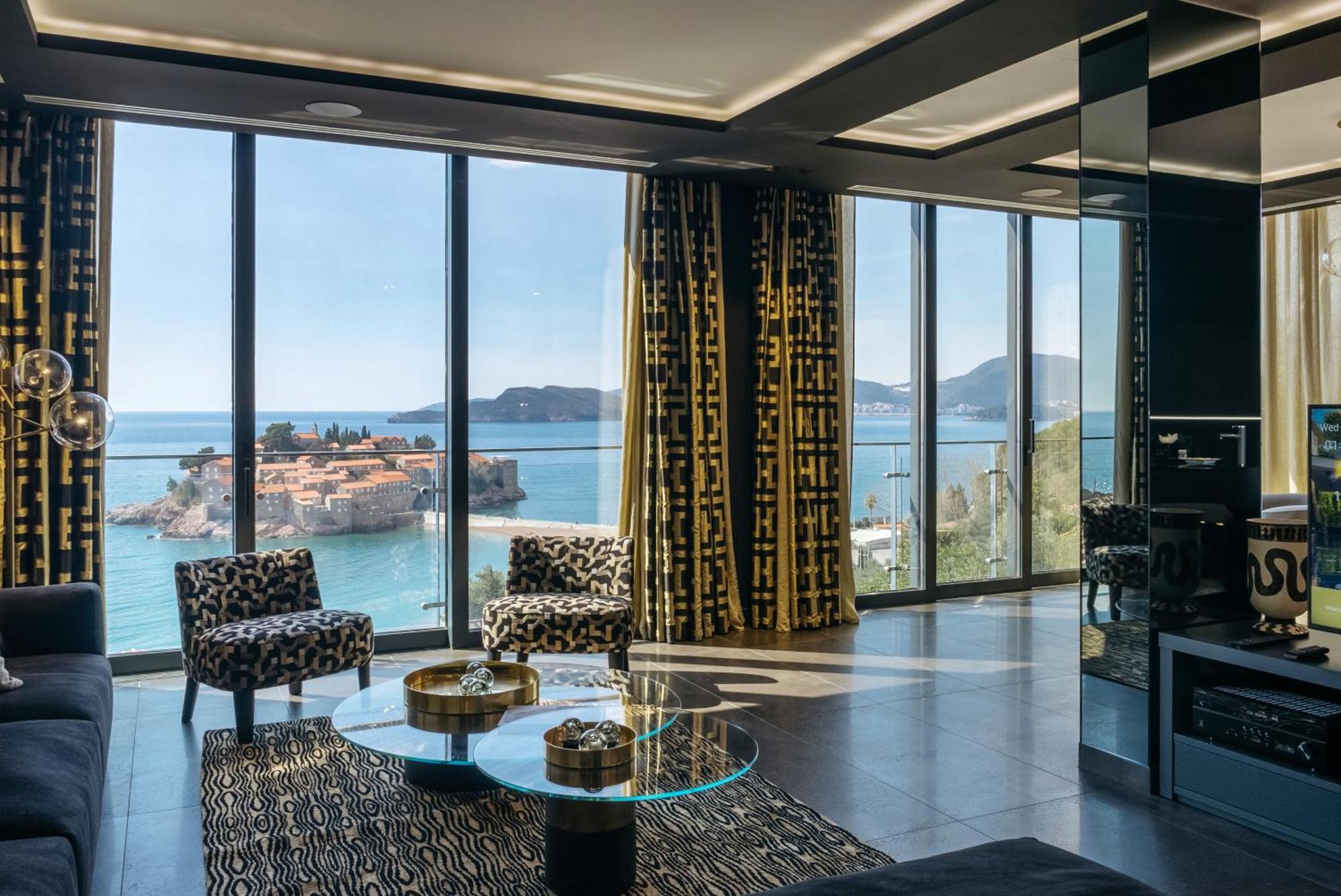 Villa Geba Boutique Hotel Sveti Stefan Szoba fotó